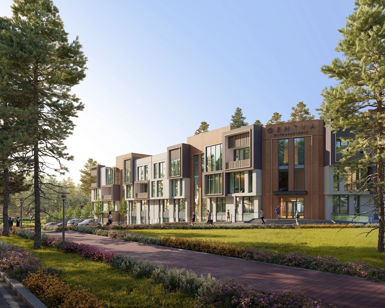 ЖК Geneva Elite Apartments, Алматы